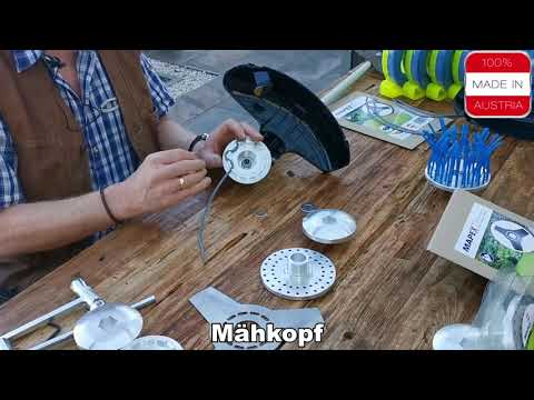Mapex GFK Profi Mäh & Bürstenkopf  "Made in Austria"